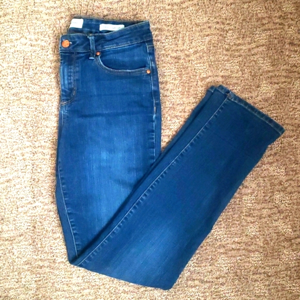Jessica Simpson Midrise Straight Cuff Jeans